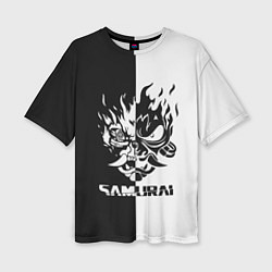 Женская футболка оверсайз SAMURAI