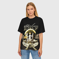 Футболка оверсайз женская Обещанный Неверленд, цвет: 3D-принт — фото 2