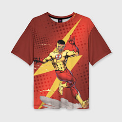 Футболка оверсайз женская Kid Flash, цвет: 3D-принт