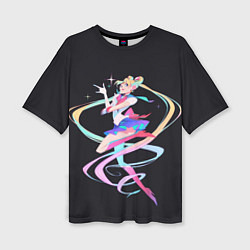 Женская футболка оверсайз Sailor Moon Сейлор Мун
