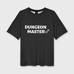 Женская футболка оверсайз Dungeon Master
