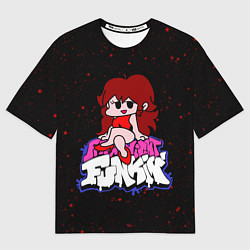 Женская футболка оверсайз Friday Night Funkin