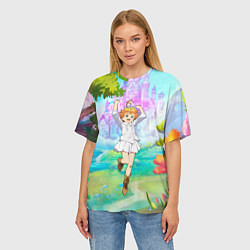 Футболка оверсайз женская Обещанный Неверленд, цвет: 3D-принт — фото 2
