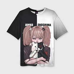 Женская футболка оверсайз MONOKUMA JUNKO