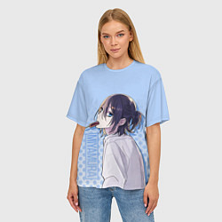 Футболка оверсайз женская Miyamura, цвет: 3D-принт — фото 2