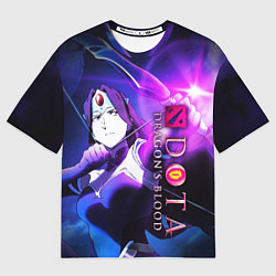 Женская футболка оверсайз DOTA: Кровь дракона