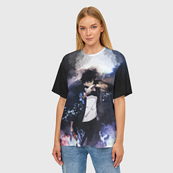 Футболка оверсайз женская Сон Джин Ву, цвет: 3D-принт — фото 2