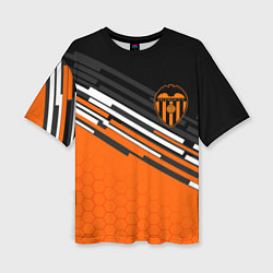 Женская футболка оверсайз ФК ВАЛЕНСИЯ SPORT СПОРТ