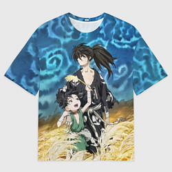 Футболка оверсайз женская Хяккимару с Такебо Дороро Z, цвет: 3D-принт