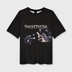 Женская футболка оверсайз Phasmophobia