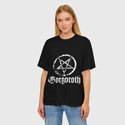 Футболка оверсайз женская Gorgoroth, цвет: 3D-принт — фото 2