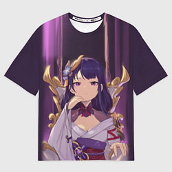 Футболка оверсайз женская БААЛ BAAL ГЕНШИН, цвет: 3D-принт