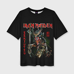 Футболка оверсайз женская Iron Maiden, Senjutsu, цвет: 3D-принт