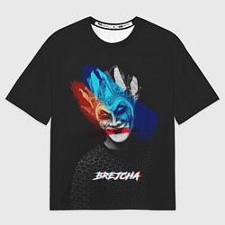 Женская футболка оверсайз Boris Brejcha