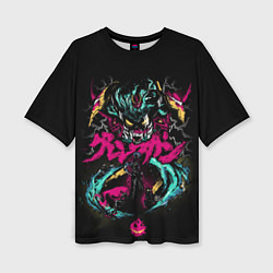 Женская футболка оверсайз Гуррен-Лаганн