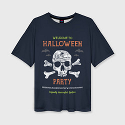 Футболка оверсайз женская Halloween Party, цвет: 3D-принт