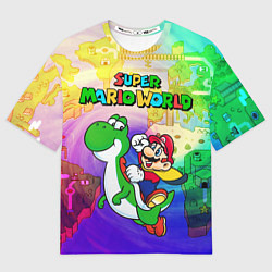 Футболка оверсайз женская MarioTrip, цвет: 3D-принт