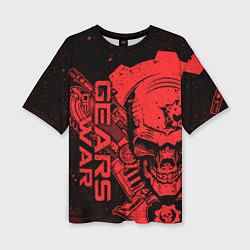 Женская футболка оверсайз Gears 5 - Gears of War
