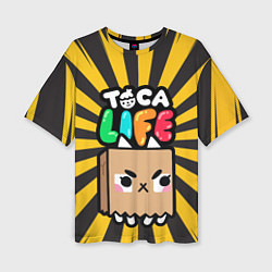 Женская футболка оверсайз Toca Life: Croquet