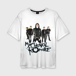 Футболка оверсайз женская Участники группы My Chemical Romance, цвет: 3D-принт