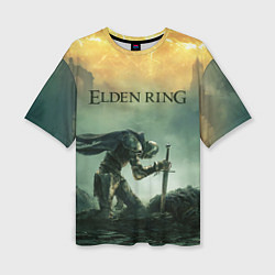 Женская футболка оверсайз Elden Ring - Потускневший