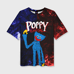 Футболка оверсайз женская Poppy Playtime, цвет: 3D-принт