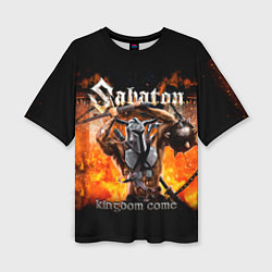 Женская футболка оверсайз Kingdom Come - Sabaton
