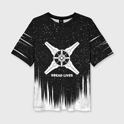 Футболка оверсайз женская Dread Lives Metroid Dread, цвет: 3D-принт