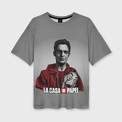 Женская футболка оверсайз LA CASA DE PAPEL - БУМАЖНЫЙ ДОМ СЕРИАЛ