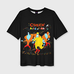 Футболка оверсайз женская A Kind of Magic - Queen, цвет: 3D-принт