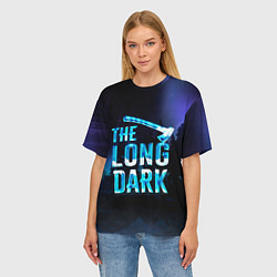 Футболка оверсайз женская The Long Dark Logo, цвет: 3D-принт — фото 2