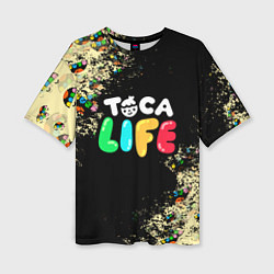 Женская футболка оверсайз Toca Life Тока Бока