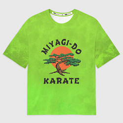 Футболка оверсайз женская Miyagi Do Cobra Kai, цвет: 3D-принт