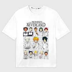 Футболка оверсайз женская Обещанный Неверленд персонажи, цвет: 3D-принт