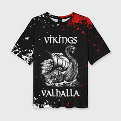 Женская футболка оверсайз Викинги: Вальхалла Vikings: Valhalla