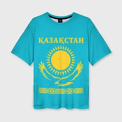 Женская футболка оверсайз КАЗАКСТАН