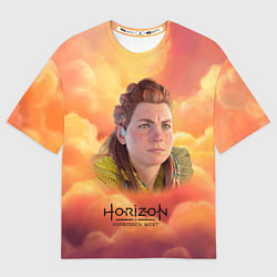 Футболка оверсайз женская Horizon sky, цвет: 3D-принт