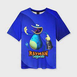 Женская футболка оверсайз Globox с фонарем