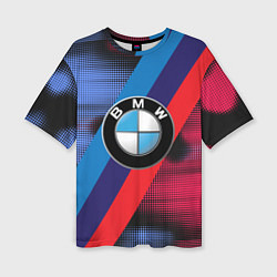 Футболка оверсайз женская BMW Luxury, цвет: 3D-принт