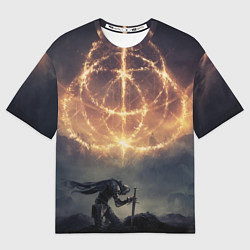 Женская футболка оверсайз Арт Elder Ring