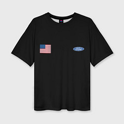 Женская футболка оверсайз USA FORD