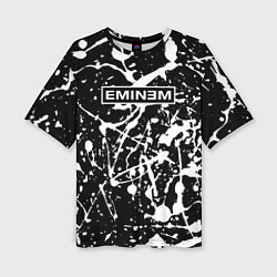 Женская футболка оверсайз Eminem Эминема
