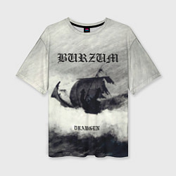 Женская футболка оверсайз Burzum - Draugen
