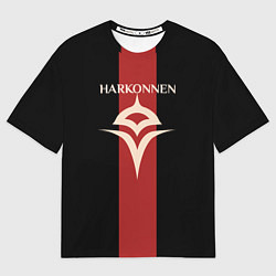 Женская футболка оверсайз Dune: Spice Wars раса Harkonnen