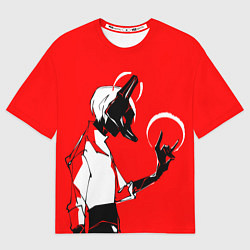 Футболка оверсайз женская Принц в маске Sky: Children Of The Light, цвет: 3D-принт