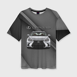 Женская футболка оверсайз Lexus auto