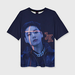 Женская футболка оверсайз JUNGKOOK PROOF BTS