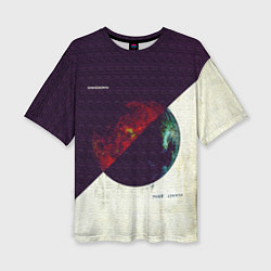 Женская футболка оверсайз Planet Zero - Shinedown