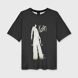 Женская футболка оверсайз Группа KoЯn Korn