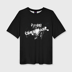 Женская футболка оверсайз Группа Linkin Park Линкин Парк
